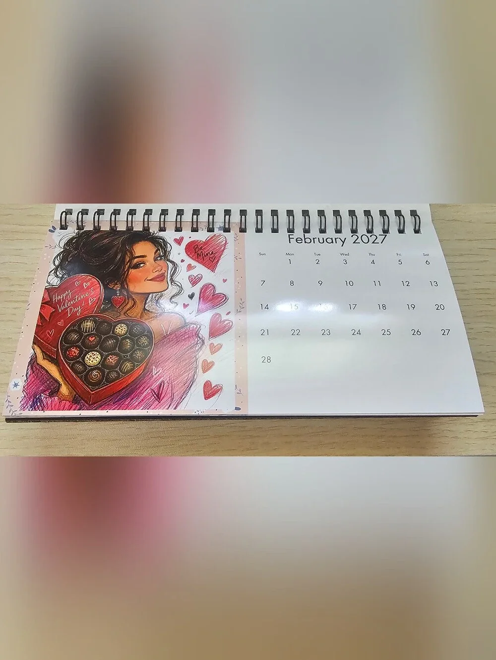 12 Months of Attitude 2027 Desk Calendar